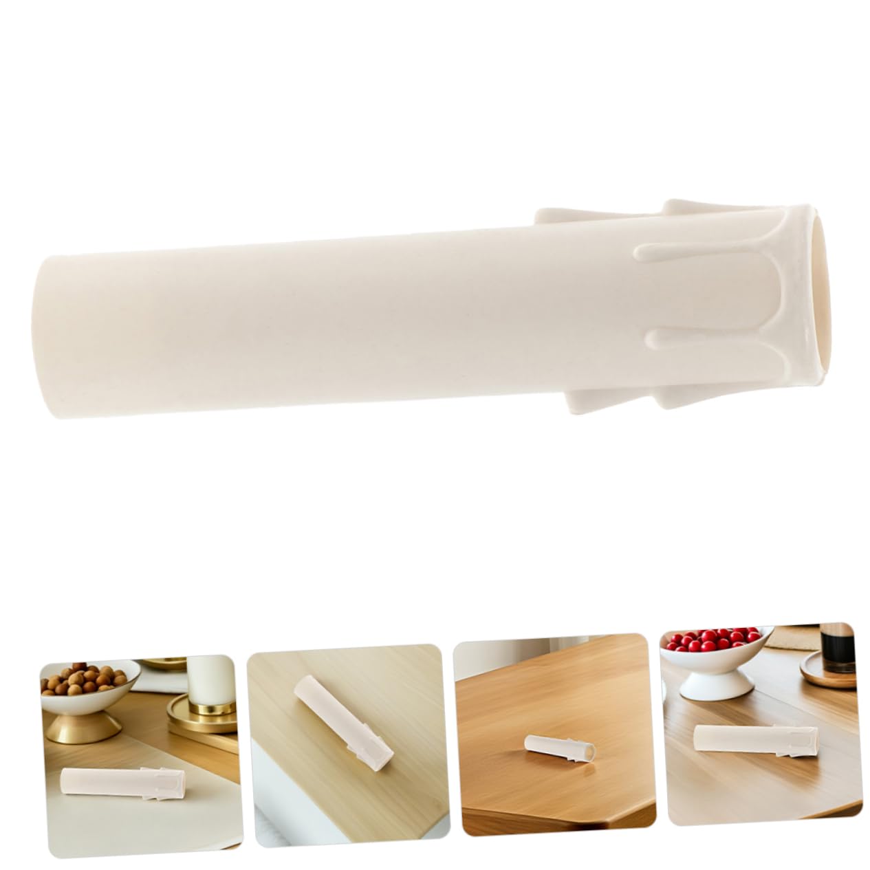 Chandelier Light Covers 15pcs Teardrop Shape Candle Sleeves