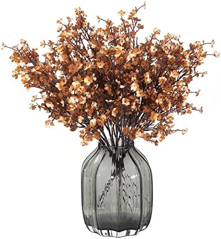 Jaky Global Babys Breath Artificial Flowers 6 Bundle Fall Decorations