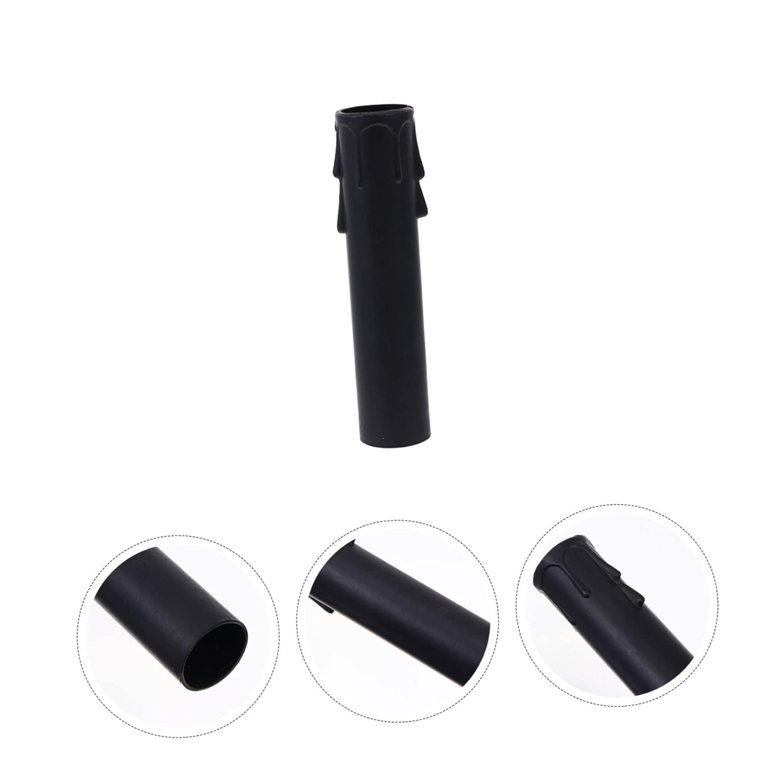 20pcs Teardrop Candle Sleeves for E12 Chandelier Base Socket Covers