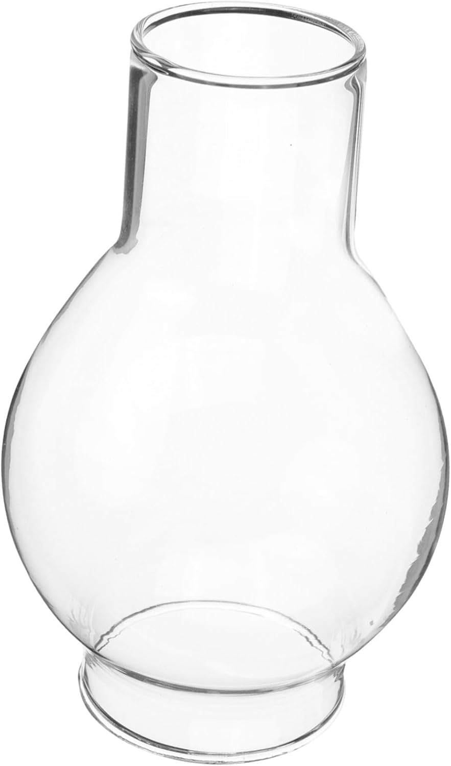 Glass Candle Holder Sleeve for Taper Candles Windproof Design