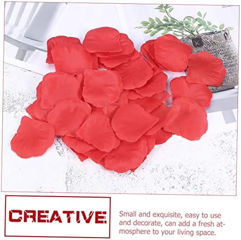 PRETYZOOM 6000pcs Silk Rose Petals for Wedding and Special Events