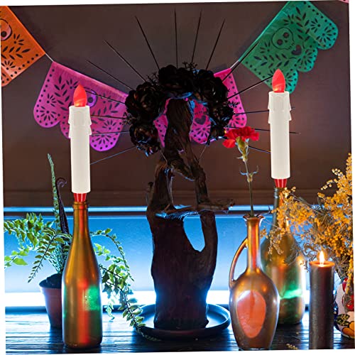 20pcs White Chandelier Tube Covers Decorative Candle Sleeves Easy Install