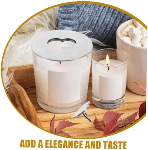 STOBAZA Jar Topper Lid Shade for Candle Jars