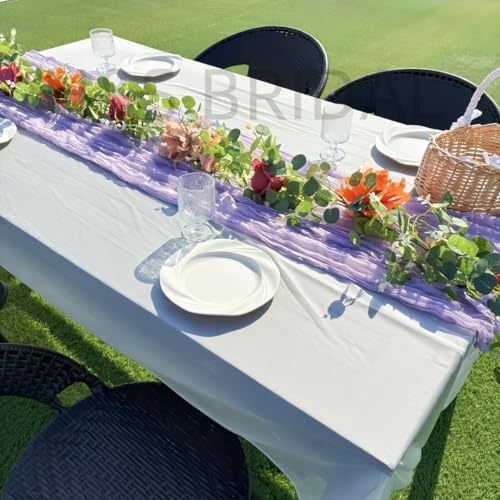 HS BRIDAL Artificial Flower Garland 65ft Orange