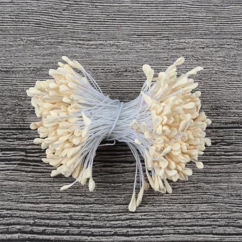 Queenbox 5mm Artificial Flower Stamens 750pcs