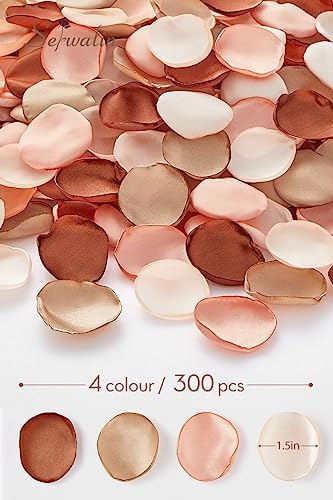 Serwalin 300Pcs Silk Rose Petals for Weddings and Decor