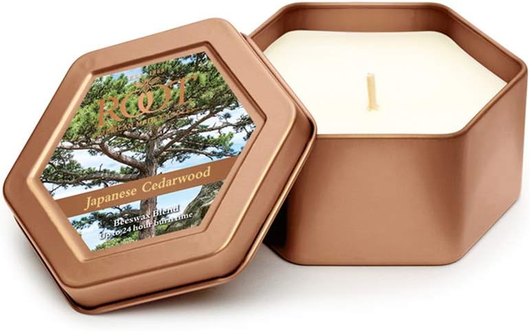 Root Candles Legacy Travel Tin Beeswax Candle