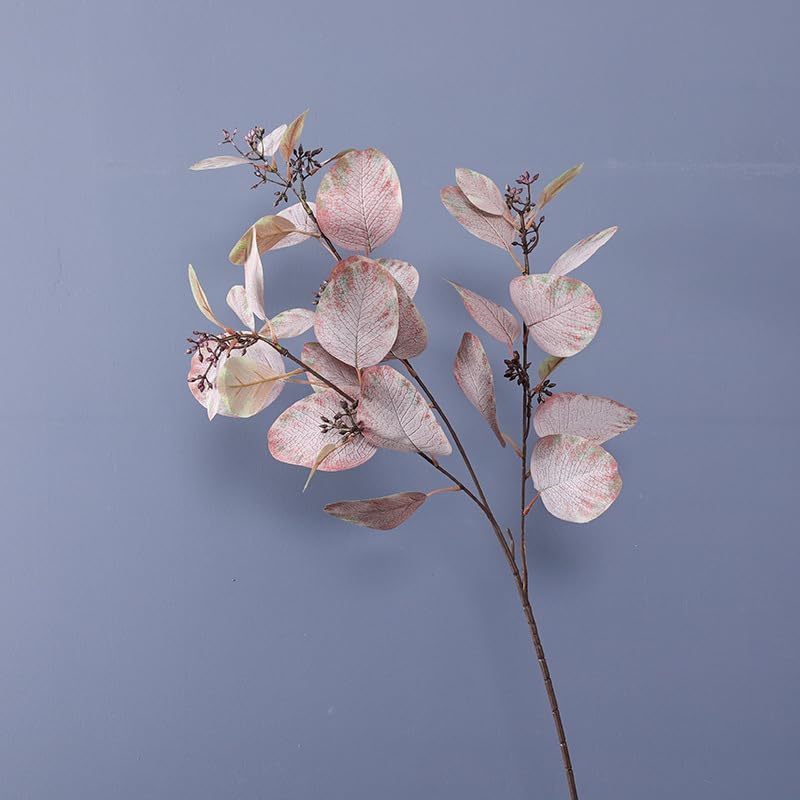 Eugene Artificial Flower Simulation Green Plant with Long Branches and Fruits Gray