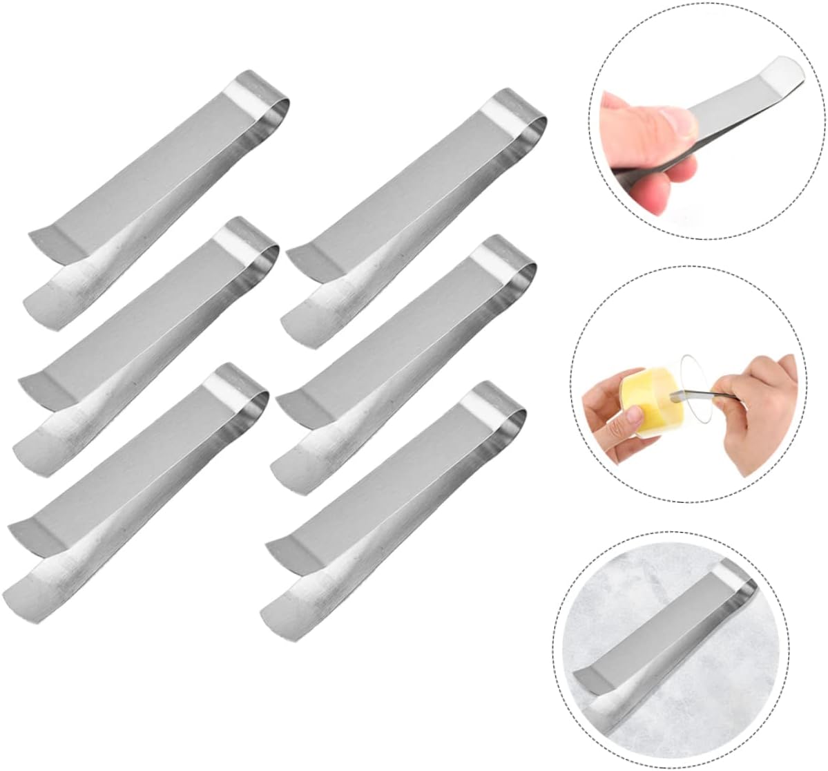 Cabilock 6pcs Candle Wick Trimmer and Snuffer Set