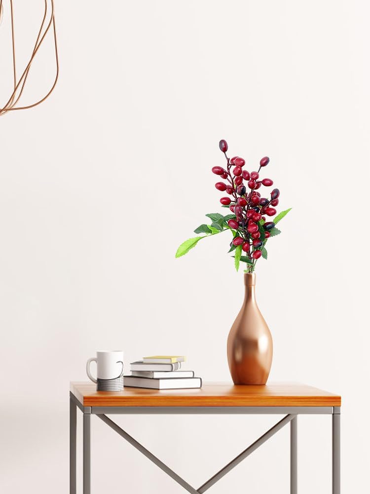 4PCS Artificial Olive Branches with Berries