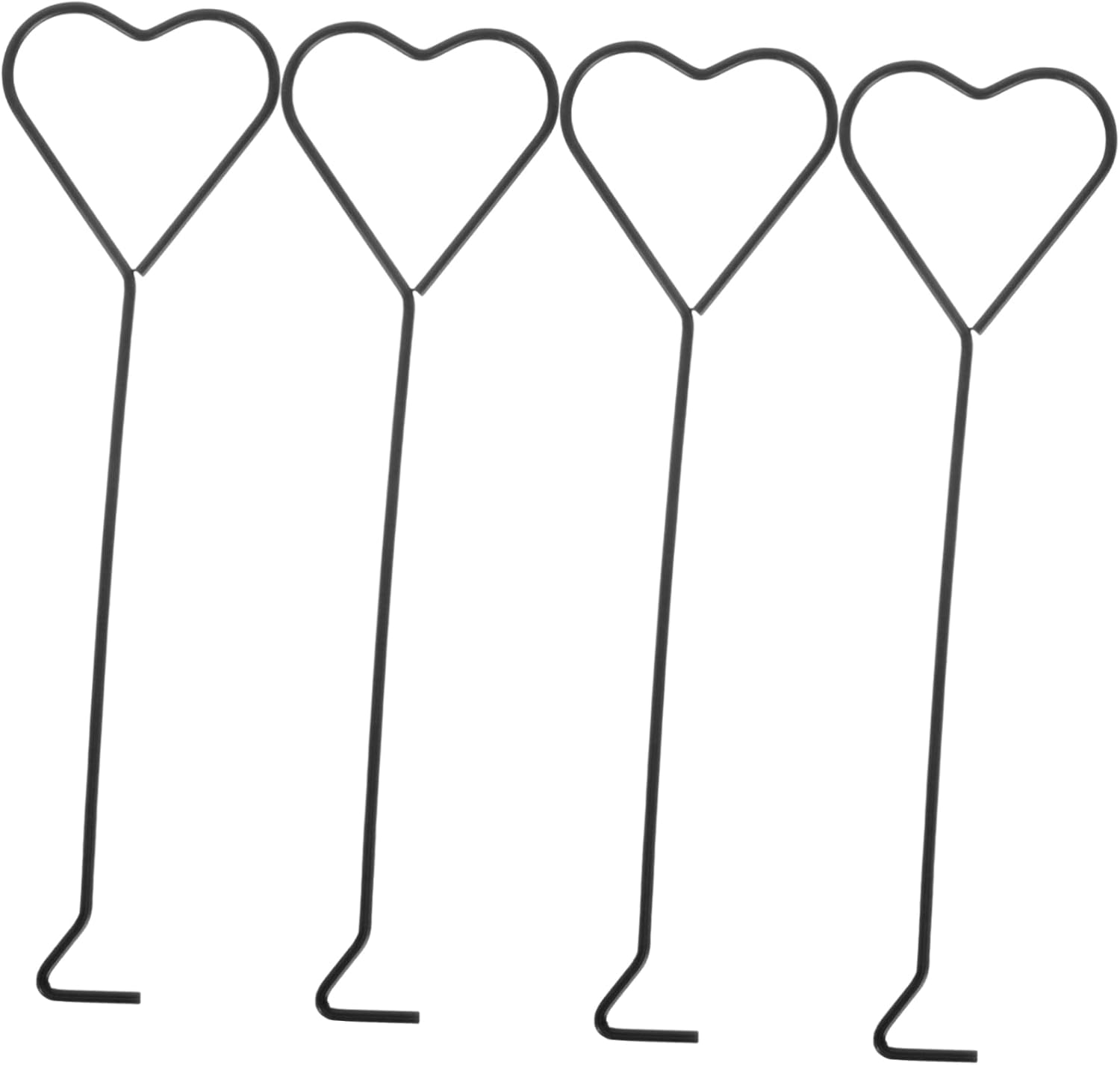 4pcs Heart Design Iron Candle Wick Tools Set
