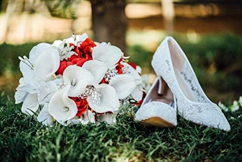 IFFO Bridal Bouquet with Calla Lilies and Roses
