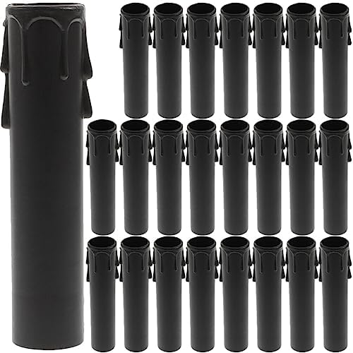 Angoily 24pcs Candle Sleeves for Chandeliers