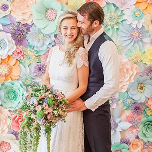 ERINGOGO Faux Flowers 2pcs Grey for Wedding Decor