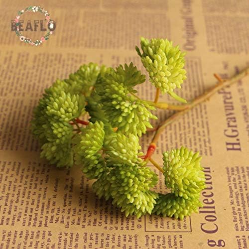 ShineBear 1PC Cream Artificial Flower Mini Succulent Decoration