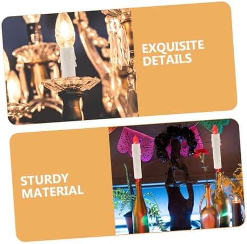 Zerodeko 15PCS Candle Drip Sleeves for Chandeliers and Candelabras