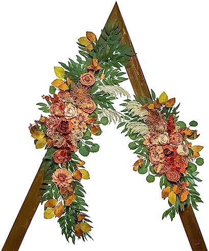 Lisuun Wedding Arch Flowers Pack of 2