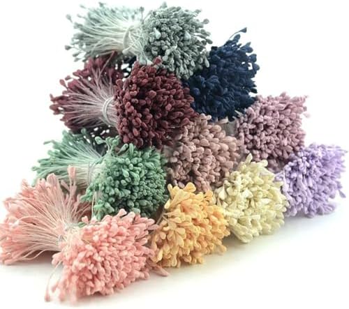 Queenbox 5mm Artificial Flower Stamens 750pcs