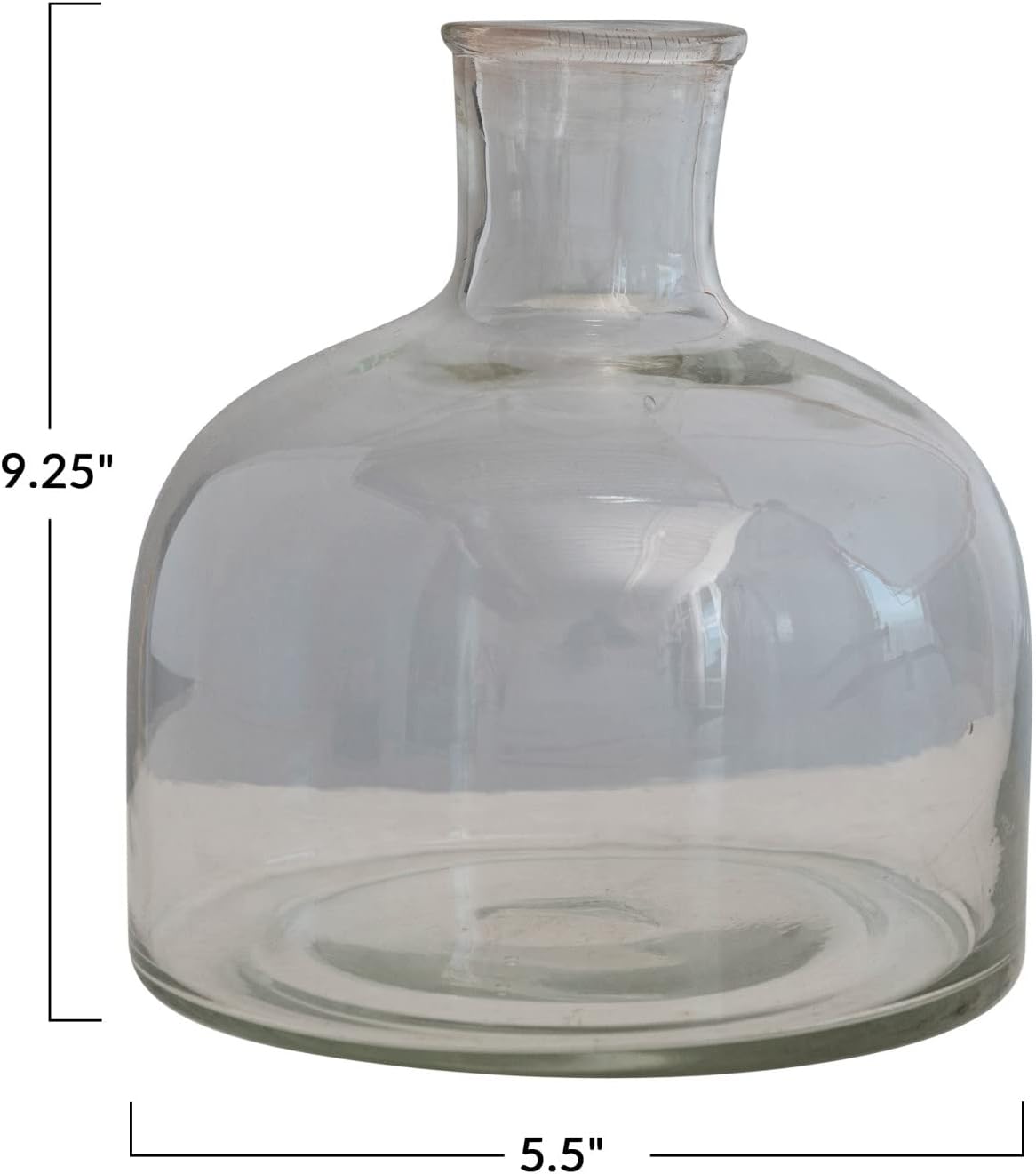 Creative Co Op Clear Blown Glass Vase