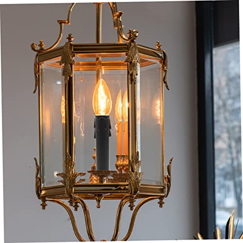 HOMSFOU 24pcs Tall Candle Socket Covers for Home Decor