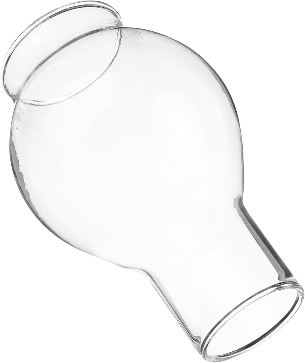 4pcs Clear Glass Candle Covers for Pillar Candles