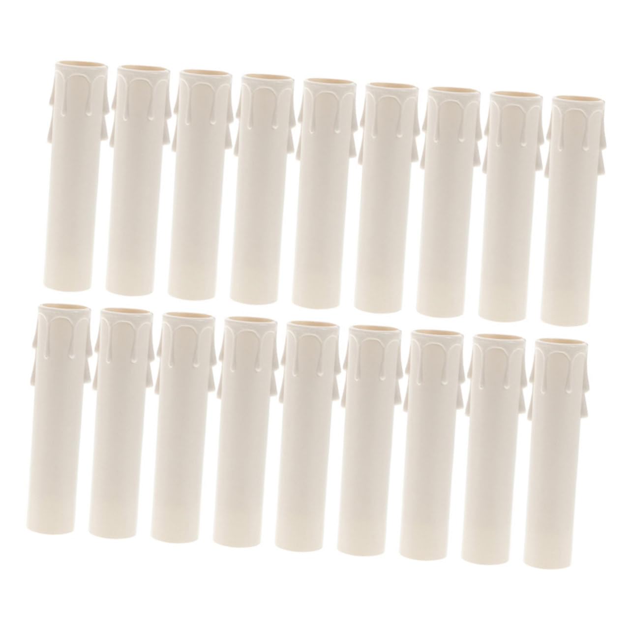 PRETYZOOM 30pcs Candelabra Base Socket Covers for Chandeliers and Candles
