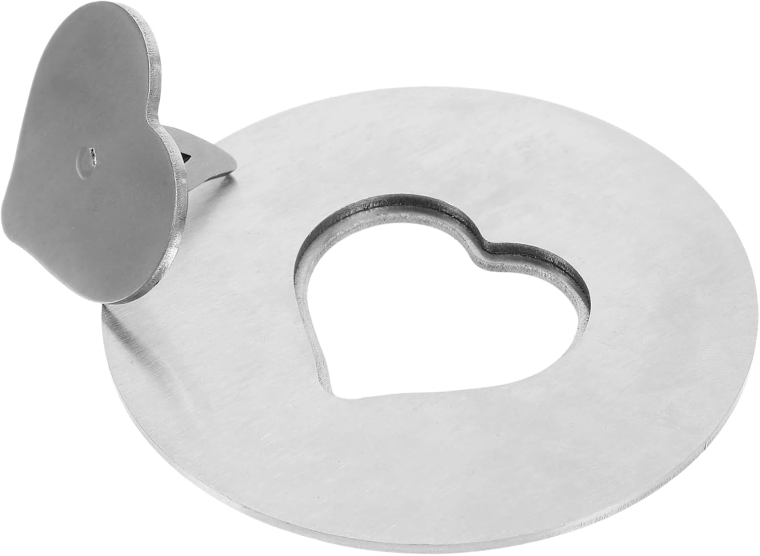 Vaguelly 1pc Stainless Steel Candle Jar Lid Cover Topper Shade Sleeve