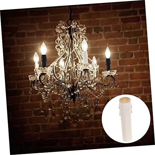 20pcs Decorative Candle Sleeves for Chandelier Socket Covers
