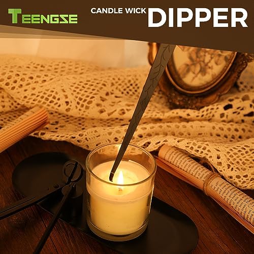 3 in 1 Candle Accessory Set Black