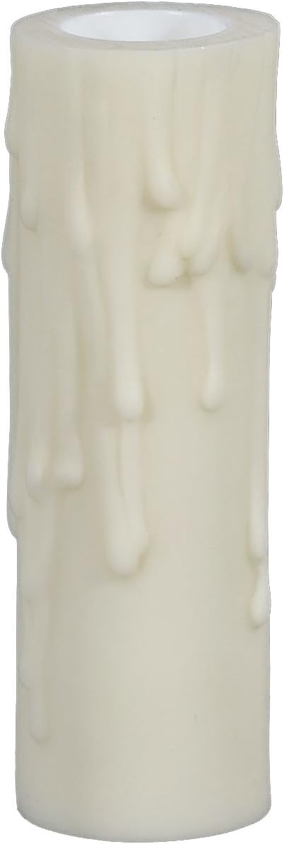 BP Lamp Extra Wide Off White Polybeeswax Candle Sleeve