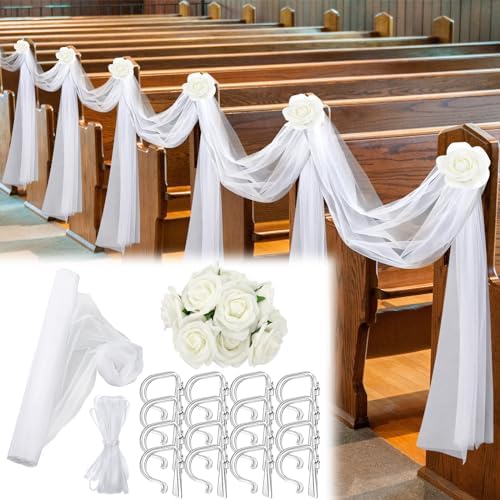 Riceshoot 34 Pcs Wedding Aisle Decorations