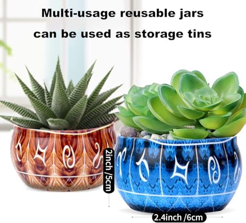 Phinicco 24 Pcs 25oz Candle Tins with Lids
