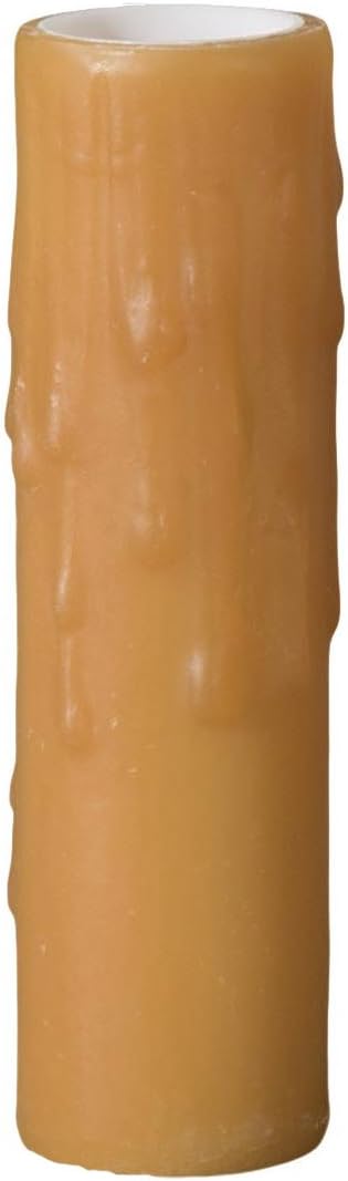 BP Lamp 4 Inch Gold Coin Polybeeswax Candelabra Cover