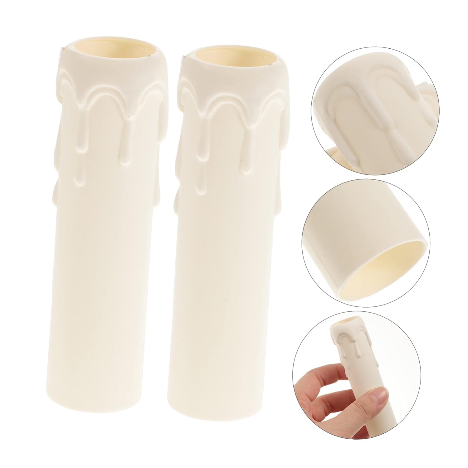 20 Pcs Waterproof Candle Holders for Chandeliers