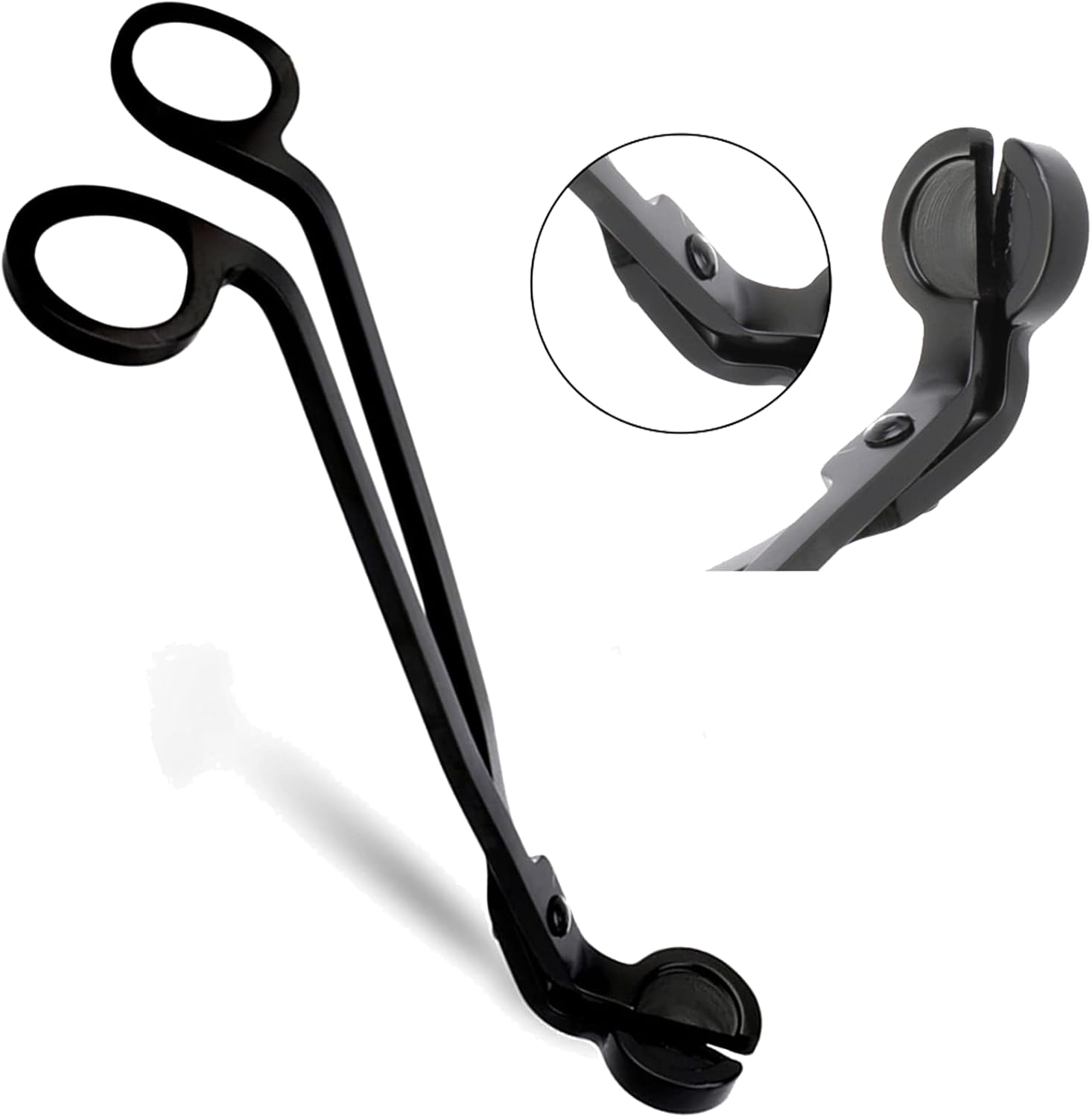 4 Pack Matte Black Candle Wick Trimmer Set
