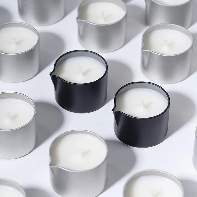 Ryaner 11PCS 2oz Candle Tins With Pour Spout Lids