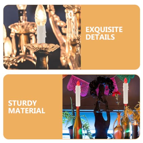 15pcs Candle Socket Covers Drip Candle Sleeves for Home