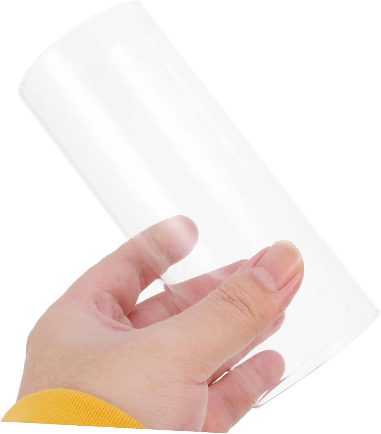 4pcs Clear Acrylic Candle Covers for Tealights and Votives