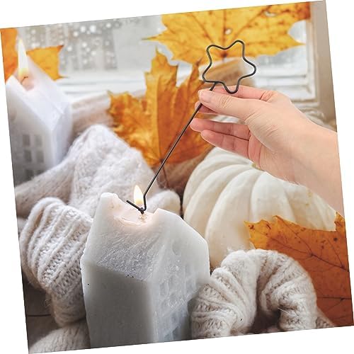 STOBAZA 2pcs Star Design Candle Wick Dippers