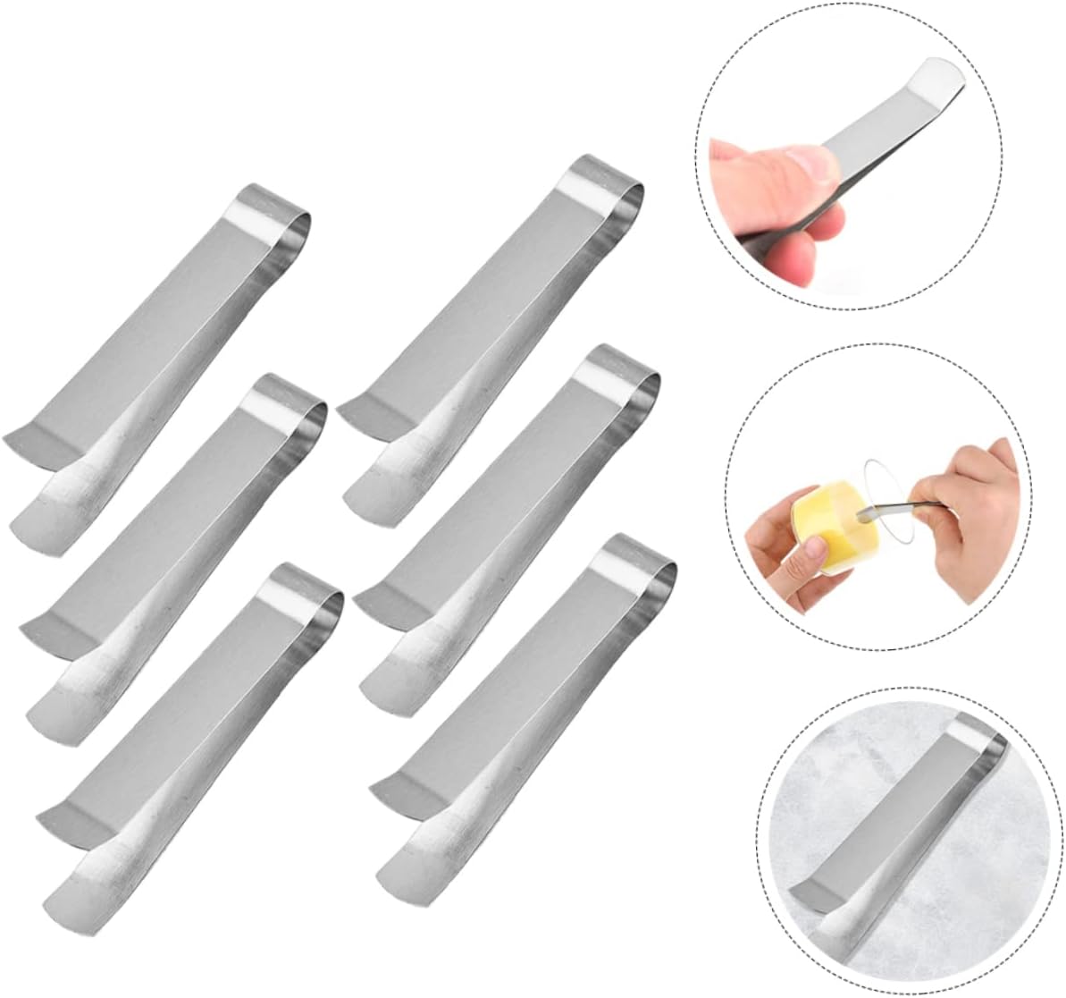 Happyyami 6Pc Candle Wick Trimmer Set Stainless Steel