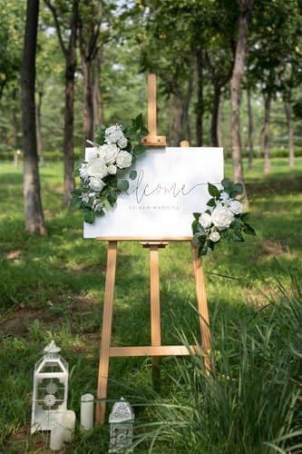 WEIERYUE Pack of 2 Artificial Flowers Decorations 1