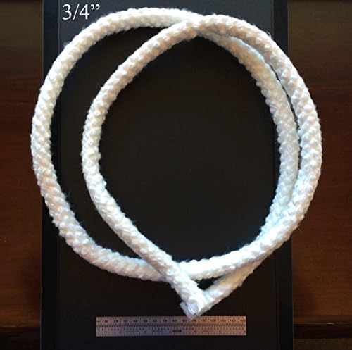 34 Round Fiberglass Wick for Oil Lamps and Candles