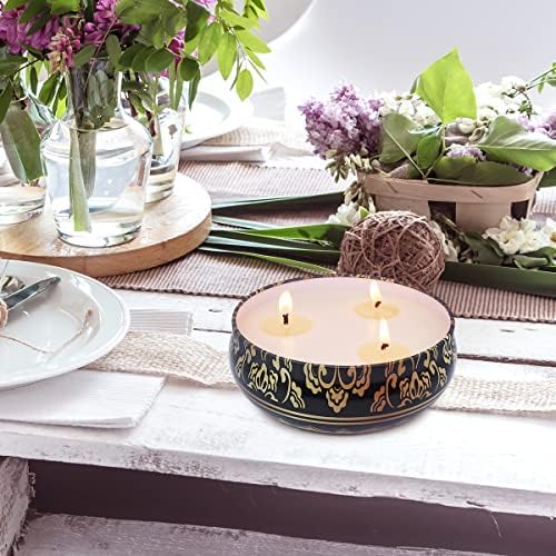 Niky 3-Pack Citronella Candles for Outdoor Indoor Use