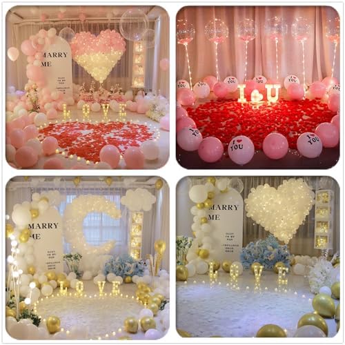 Starmimi Ivory Rose Petals for Romantic Occasions 1000pcs