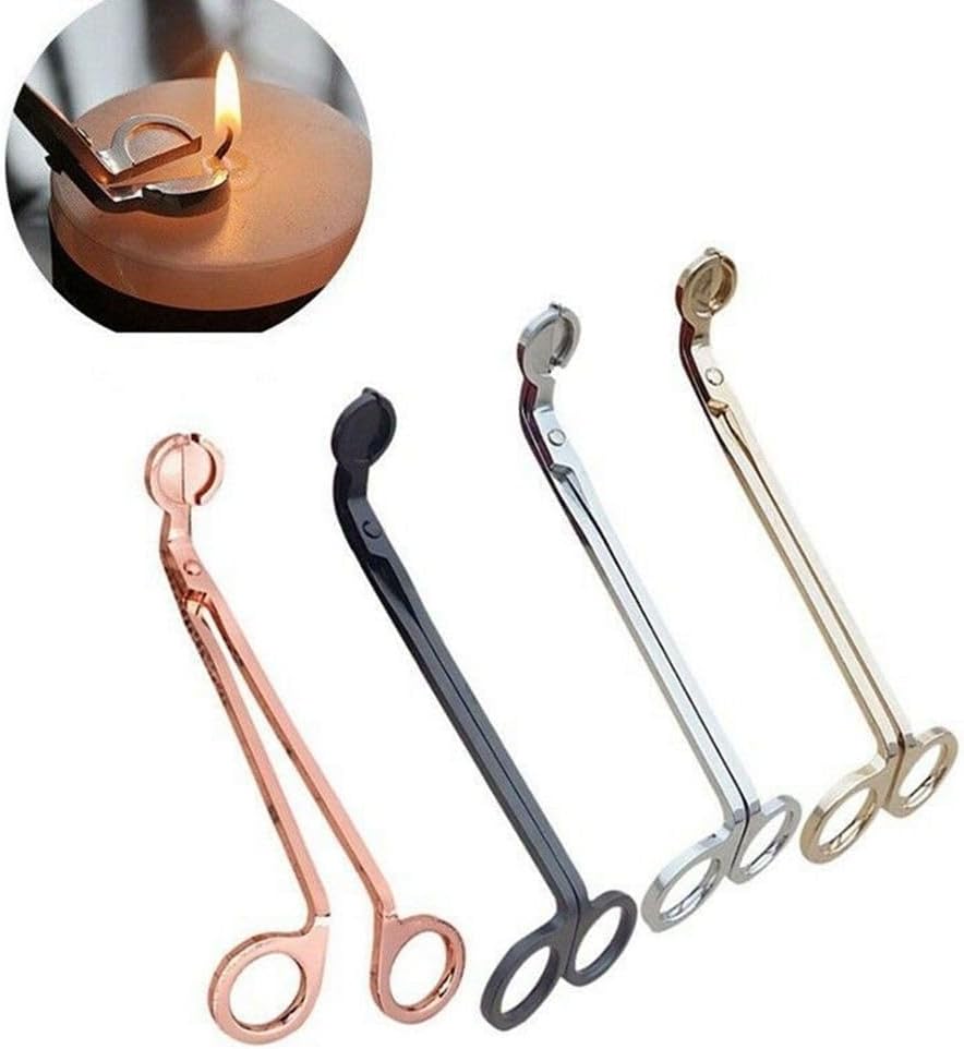 Stainless Steel Candle Wick Trimmer with Long Handle