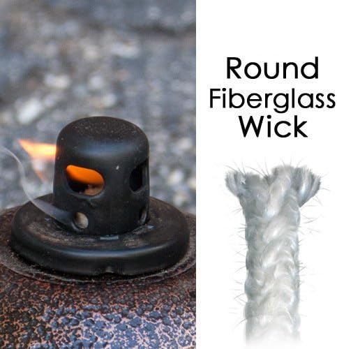 Dans Daughters 12 x 6 Round Fiberglass Wick Replacement