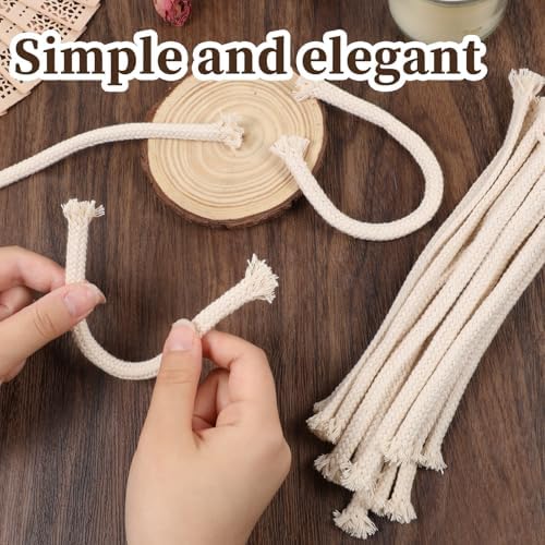 20 Pcs 14 Round Oil Lamp Wicks Cotton Replacement