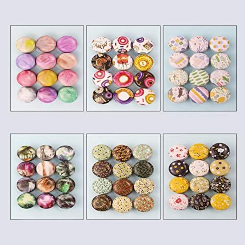 Rolin Roly 12Pcs Mini Aluminum Candle Travel Tins with Lids