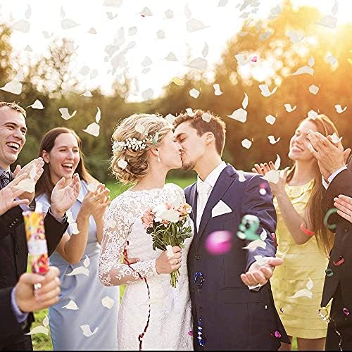 900pcs White Purple Black Artificial Silk Rose Petals for Wedding Events