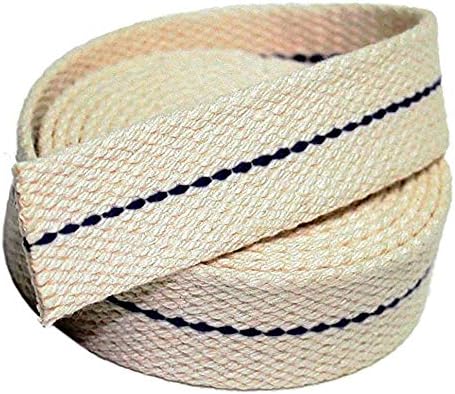 1 Inch Flat Cotton Oil Lantern Wick 6 Foot Roll